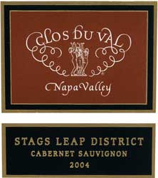 Wine Label for Clos Du Val